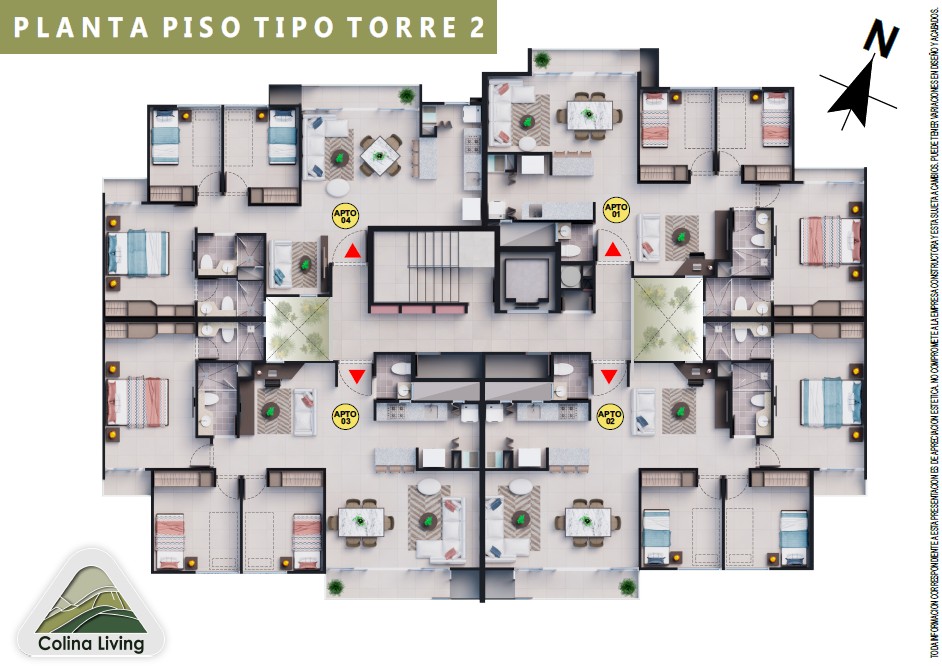 planta colina living